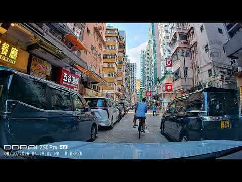 車CAM直擊 - 自私友 WA3200 塞住條路慢慢搵位
