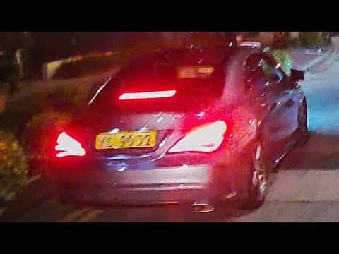 車CAM直擊 - Benz L 停呢啲位真係完全唔覺會阻到人？活在自己世界喎