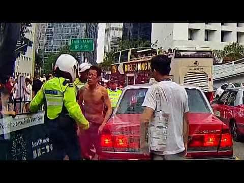 車CAM直擊 - 花園道黑的司機發爛渣 除衫爆Seed