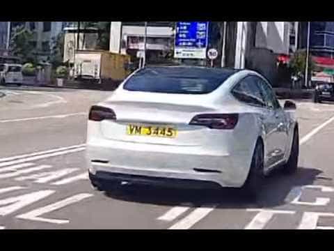 車CAM直擊 - Teslun迷失在銅鑼灣