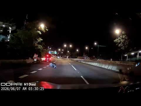 車CAM直擊 - 京一你還好嗎？頭搖又尾擺 車頭散晒