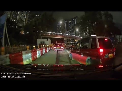 車CAM直擊 - 你哋啲的士玩晒啦～一隻二隻都傻嘅🫢 (轉載)