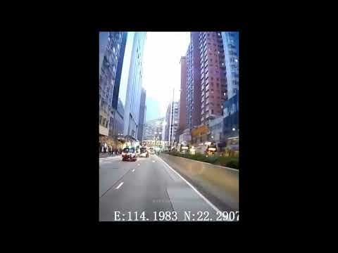 車CAM直擊 - 英皇道 燈位私家車自炒撞欄 險剷上安全島