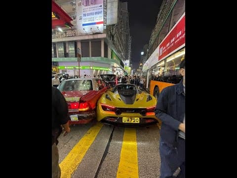 車CAM直擊 - 彌敦道 麥拿倫三文治 謎底解開 UA720
