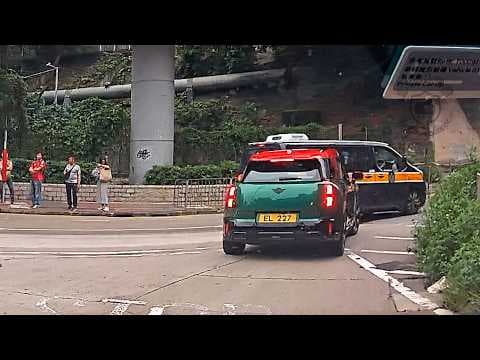 車CAM直擊 - EL227 停線睇準懲教車經過才衝出