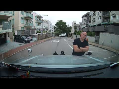 車CAM直擊 - 赤柱鬼佬超人式人肉路障 行50以下都話你Too Fast！要你道歉！