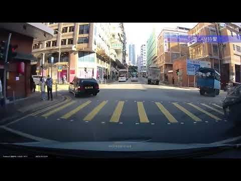 車CAM直擊 - 兩車九江街齊齊逆線 😂