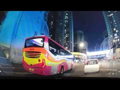 車CAM直擊 - 英皇道船塢里雙白線掉頭