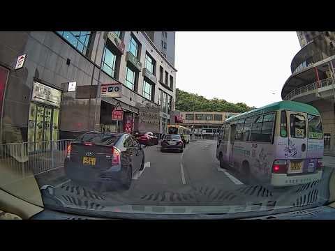 車CAM直擊 - 小巴佬好似有心𡁻埋去咁喎 😏