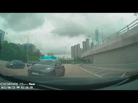 車CAM直擊 - 為啖氣麼？等收信啦！TESLUN #XY8262 推車＋影線爬頭