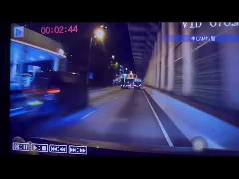 車CAM直擊 - 屯門公路近新墟油站 四車串燒 事發一刻