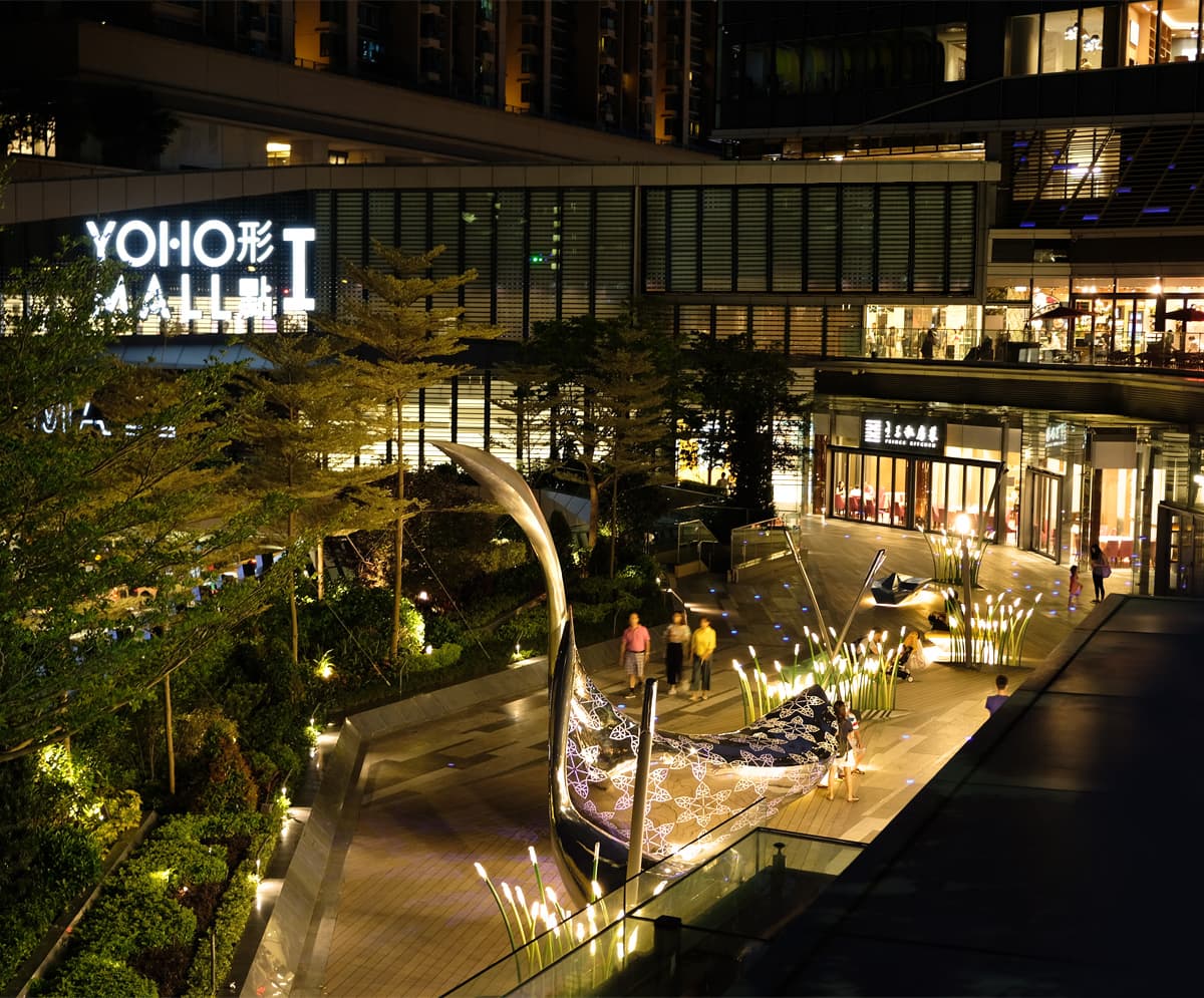 元朗形點II YOHO MALL II 停車場 實景照片 2