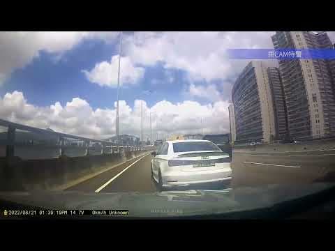 車CAM直擊 - UY824 東廊北角落橋連環切線盲cut 差啲成家俾佢收皮