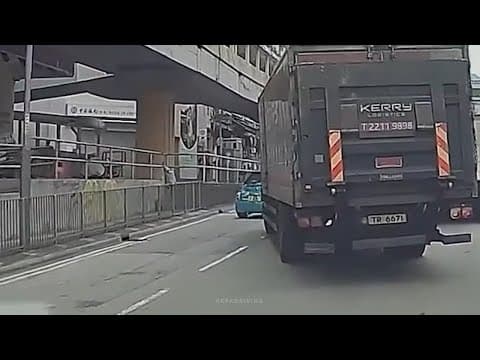 車CAM直擊 - 冷靜而且反應夠晒快 👍🫣 TR6671 胡亂切線