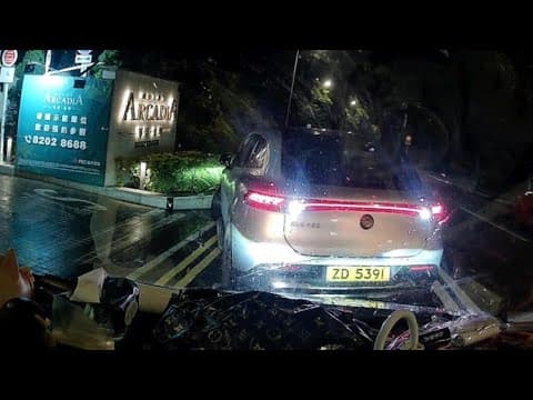 車CAM直擊 - 畢架金峰地獄位 ZD5391 錯過入口急停再倒車