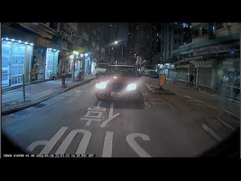 車CAM直擊 - 議員又去左揸的士？？？趕住開會？？