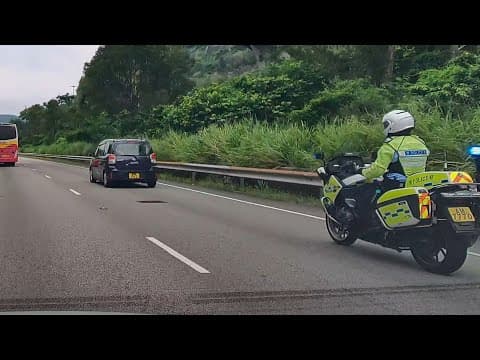 車CAM直擊 - WM743 望多d鏡特別行緊快線，今次好彩，下次未必咁好彩