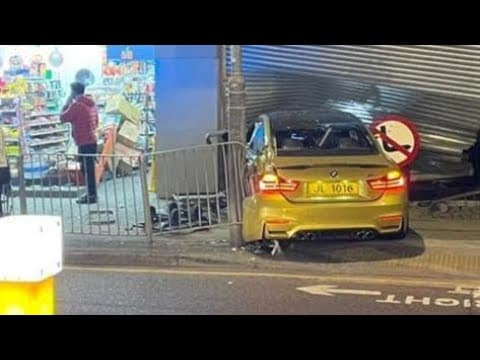 車CAM直擊 - 大有街嚴重交通意外 至少五途人受傷