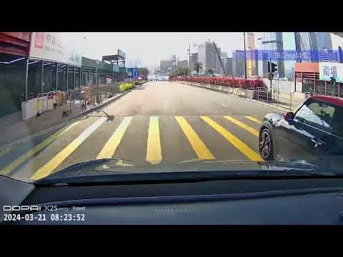 車CAM直擊 - 隔離線車主唔跟線行，幾乎炒車，害人害物 VN7818