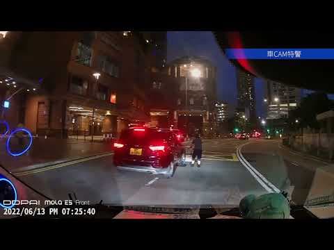 車CAM直擊 -  深盛路 Serento 撞送貨手推車