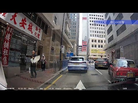 車CAM直擊 - (浪費數據系列) ZE2808 唔知你同的士 LF3819 有咩過節 不停閘停的士 阻曬成條禧利街