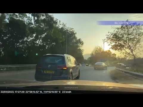 車CAM直擊 - YB9692 係咪想提早開年阿，兩次切線都唔睇車