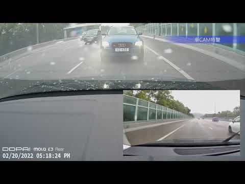 車CAM直擊 - 落緊雨又跟咁貼，做咩事要慢線推我？