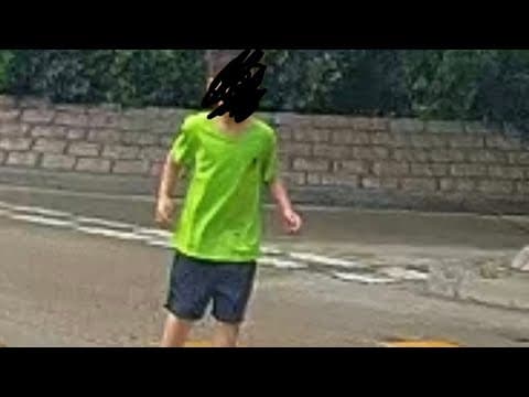 車CAM直擊 - 九龍塘邊間學校學生？亂咁跑無家長理
