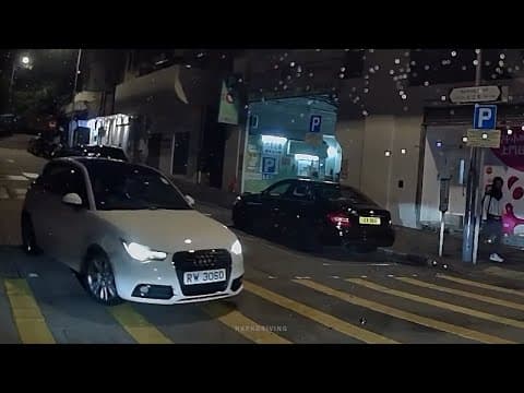 車CAM直擊 - 九江街 呢位師兄到底等緊邊支燈？？車頭方向咁奇怪既🤣