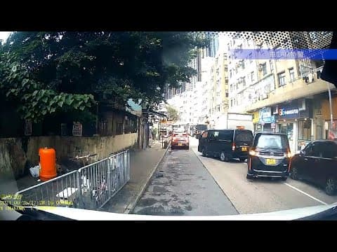 車CAM直擊 - XJ9755 無恥打尖，蝦人貨VAN要抽頭尾入，仲狂響鞍落車小人，惡到呢！