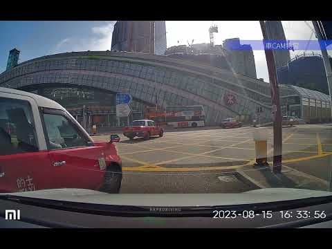 車CAM直擊 - KM5803 見你車尾有史立莎貼紙， 今次算數，唔該揸車小心D