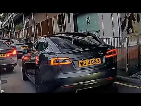 車CAM直擊 - (另一角度) Teslun好心你無術就安份守己少少喇😒