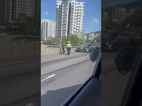 【香港車CAM】20220517 15:40即時睇 東廊西行杏花村全封 後座扁晒好恐怖