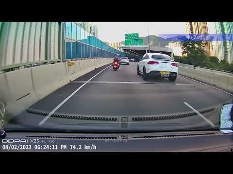 車CAM直擊 - 千祈唔好話中港牌 cut 線唔打燈 VC536