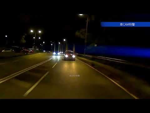 車CAM直擊 - 兩車大埔道亡命飛車 逆線扒頭
