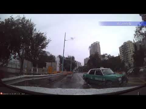 車CAM直擊 - 青山公路青山灣段 兩綠的相撞