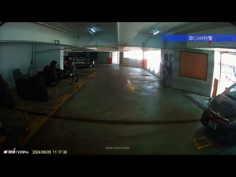 車CAM直擊 - HB748 馬鞍山利安邨 逆線進入停車場
