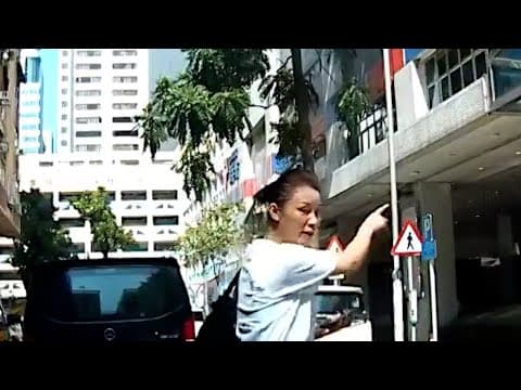 車CAM直擊 - 東方街 人肉霸位阿姐語出驚人 歪理當真理