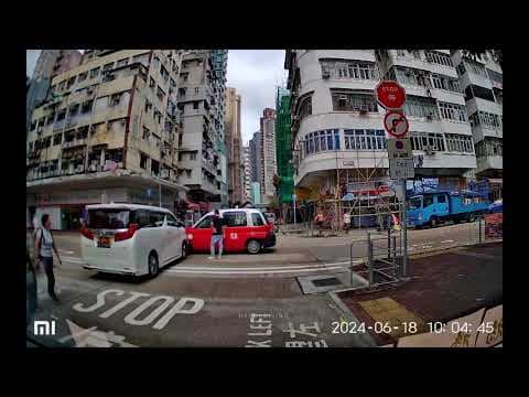 車CAM直擊 - 上海街 交通意外 L佛停線唔睇清楚就出