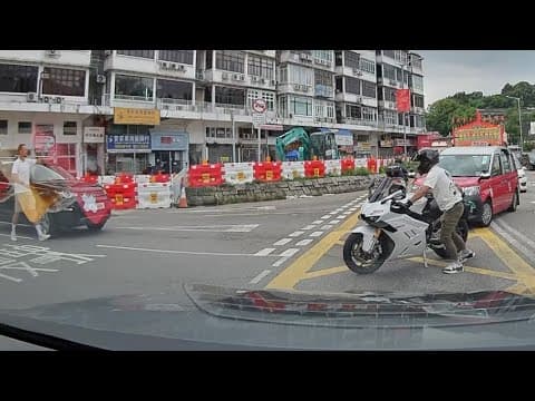 車CAM直擊 - ZXMOTO 路中心死火