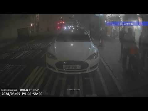車CAM直擊 - 誇張 😮 城巴禮頓道逆線行駛