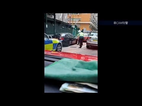 車CAM直擊 - SU3987 拒捕開車逃走 青山道近大南西街