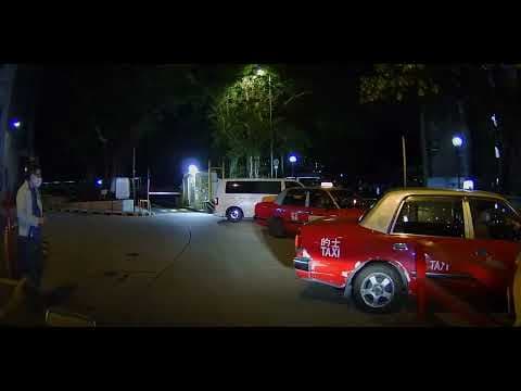 車CAM直擊  唔怪得部的士右邊花哂 佢手車應該可以喺盧吉道困一世