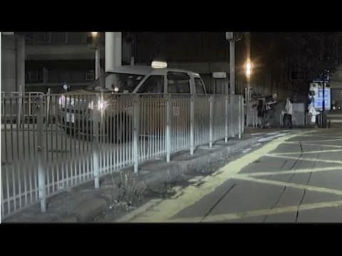 車CAM直擊 - 吉的逆線衝入醫院 咩事咁趕！？