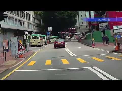 車CAM直擊 - 某聯會選舉宣傳品完美遮蓋交通燈