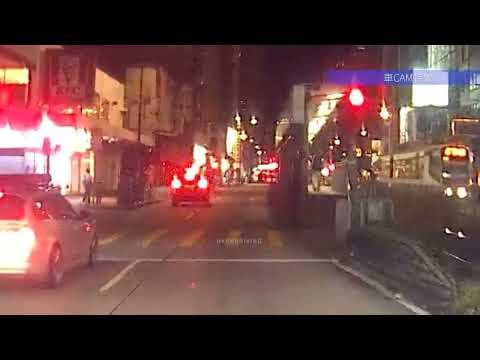 車CAM直擊 - 分唔清楚佢係睇錯燈定點，但係前面又係紅燈，無喇喇抽頭衝燈😅