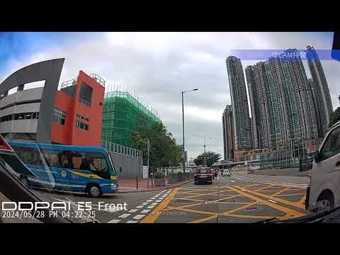 車CAM直擊 - 係咪可以影住駕呢兩條友？後面排左成條龍