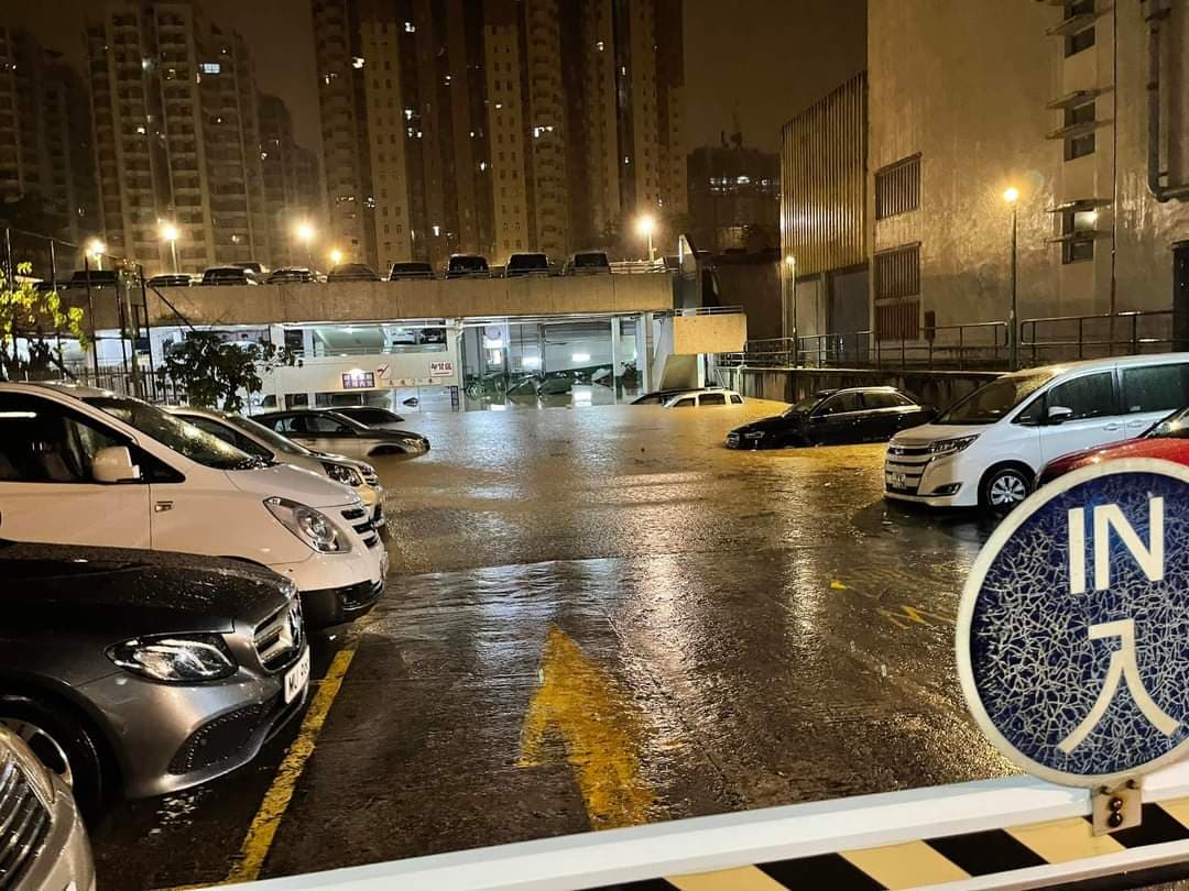 海福花園停車場 實景照片 2