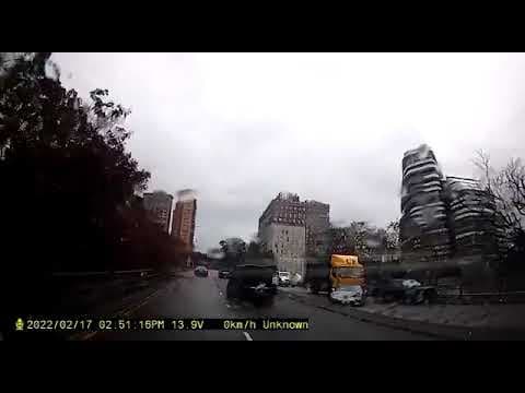 車CAM直擊 - 漆咸道南NSX失控越過對面線炒車