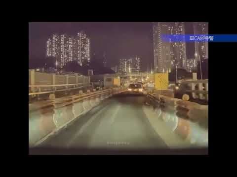 車CAM直擊 - 大埔公路 兩的士相撞
